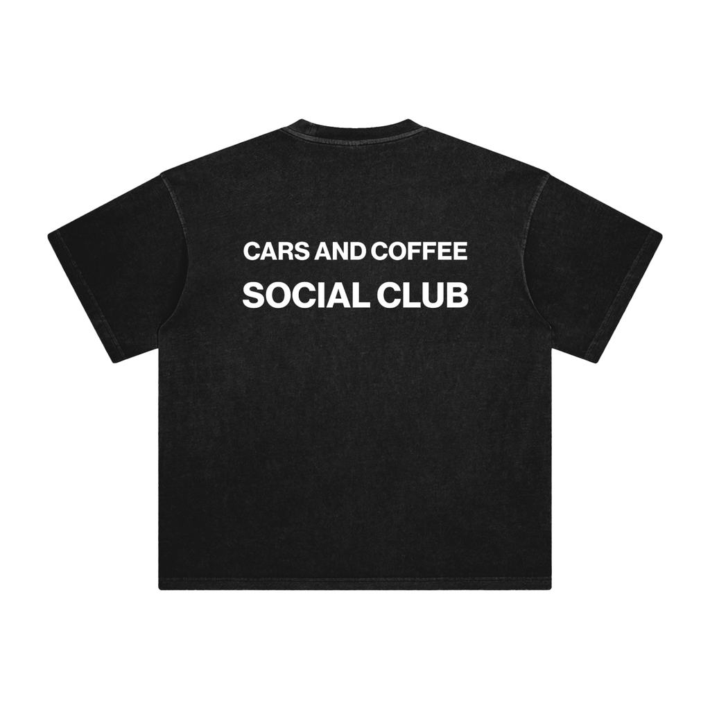 Cars and coffee tee
